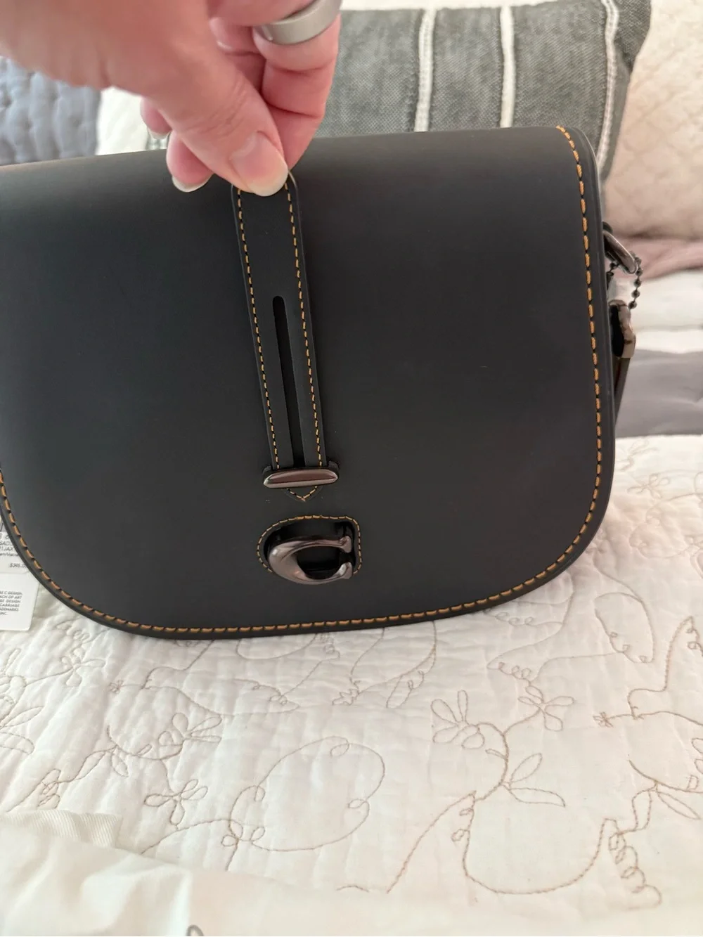 NWT Coach Saddle 23 1941 Black - Picture 6 of 11